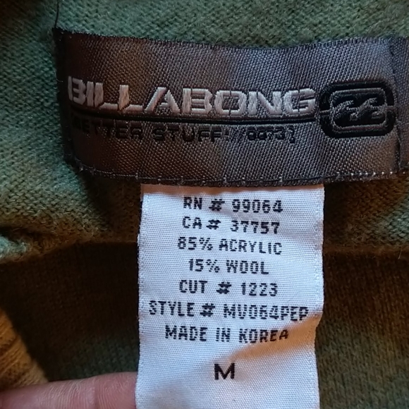 Billabong Men's Sweater - Picture 4 of 8